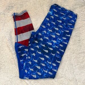 NWOT Pelagic Fiji Fishing Leggings